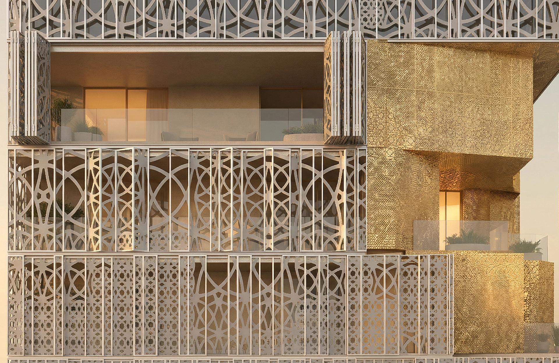 Traditional Mashrabiya Screens